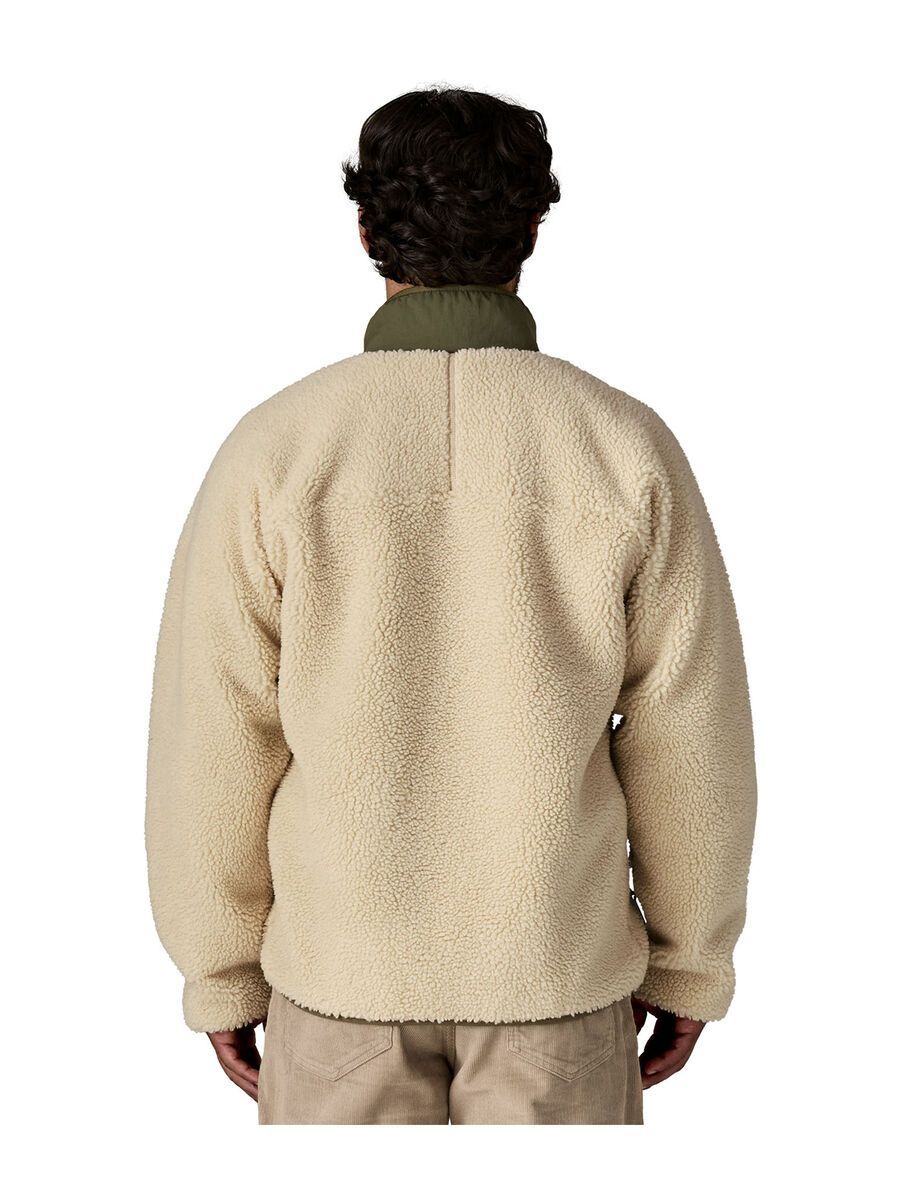 Patagonia Men's Classic Retro-X Jacket, dark natural w/basin green - Bild 4