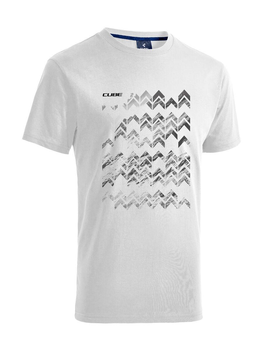 Cube T-Shirt Arrow, white - Bild 1