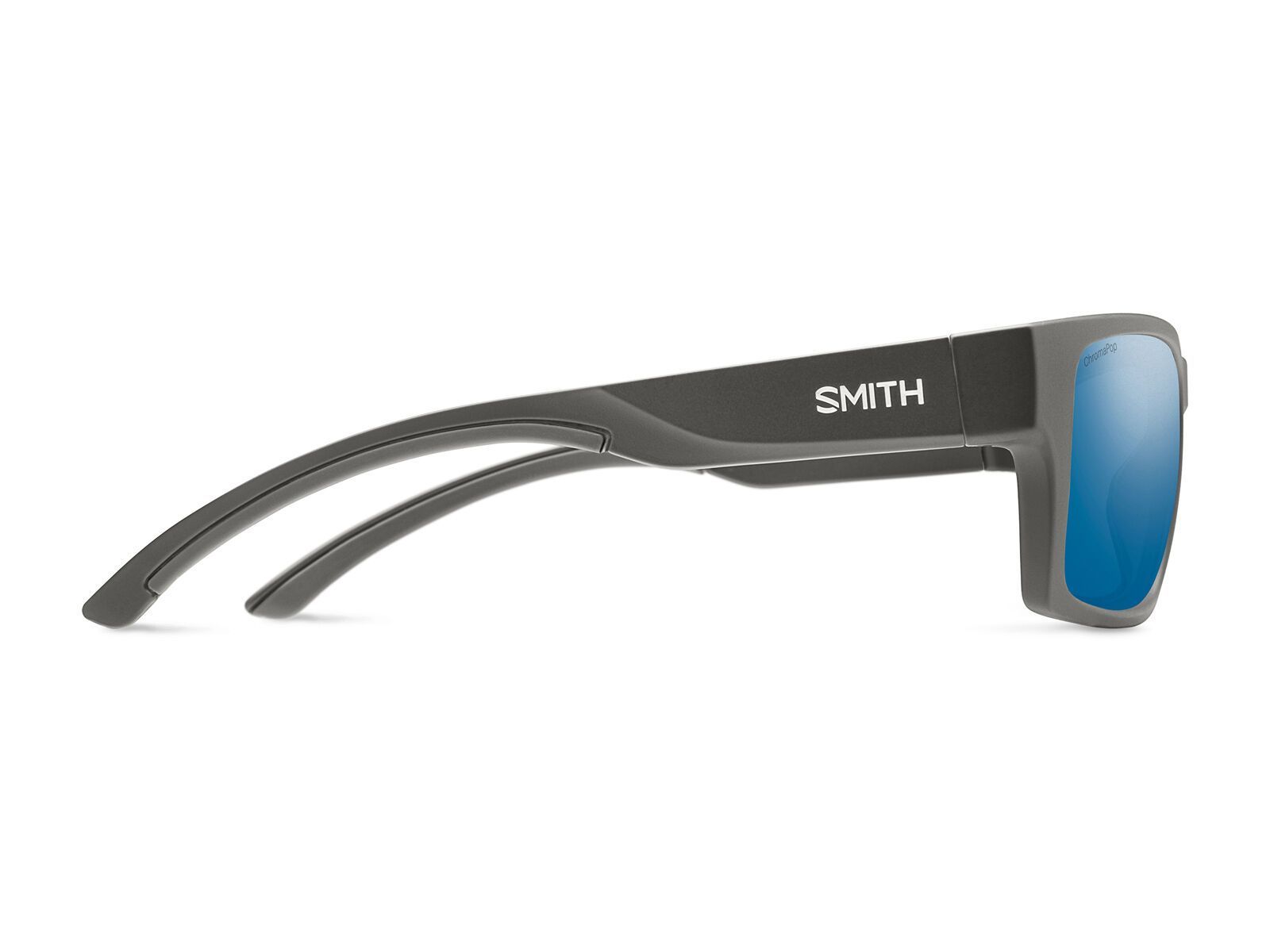 Smith Outlier 2, matte charcoal/Lens: chromapop polarized blue mirror - Bild 3