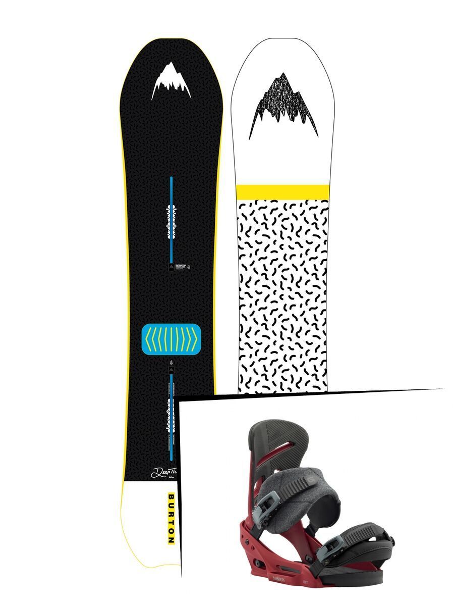 Set: Burton Deep Thinker 2019 +  Mission EST (1931073S) - Bild 1