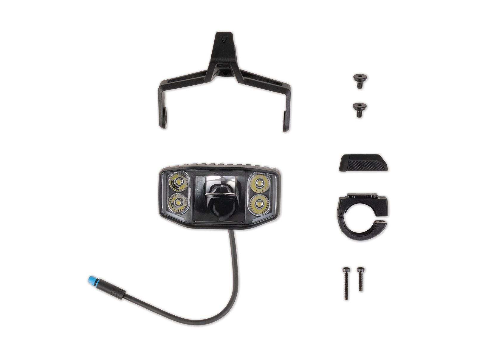 Cube Acid E-Bike Frontlicht Pro-E 300 Wide HB X-Connect, black - Bild 10