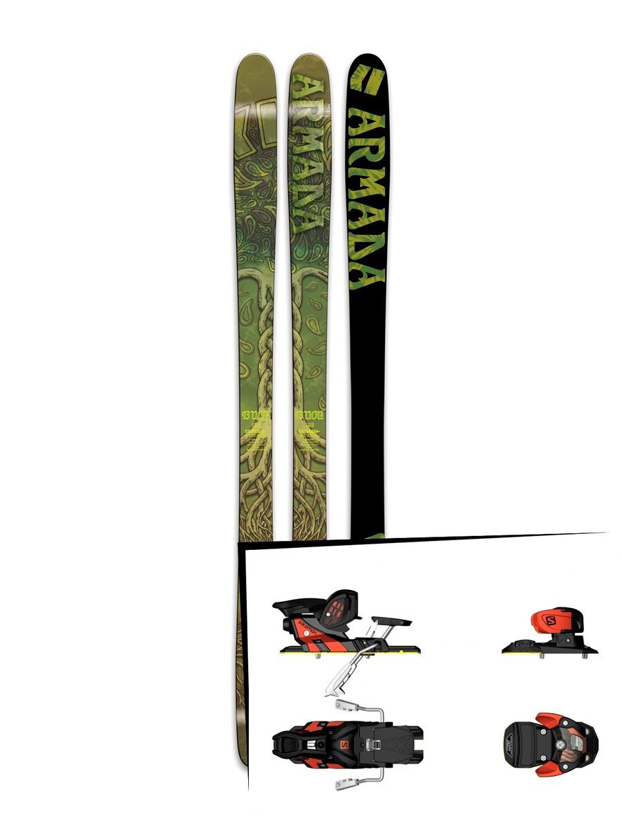 Armada Set: B-Dog 2016 + Salomon Warden MNC 13 - Bild 1