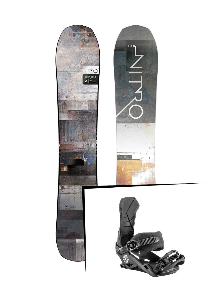 Set: Nitro Highlander 2019 + Nitro Team Nitro x drink water - Bild 1