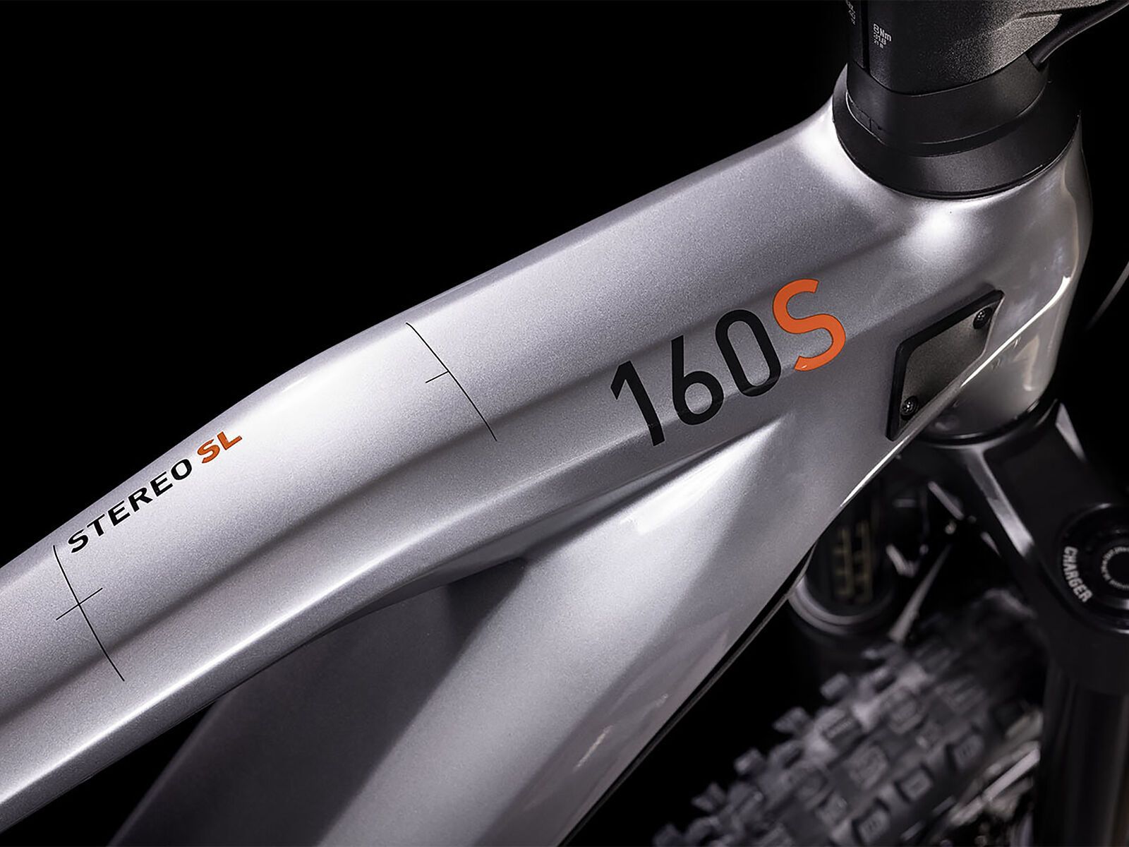 Cube Stereo Hybrid 160 HPC SL 625 27.5, polarsilver´n´orange - Bild 2