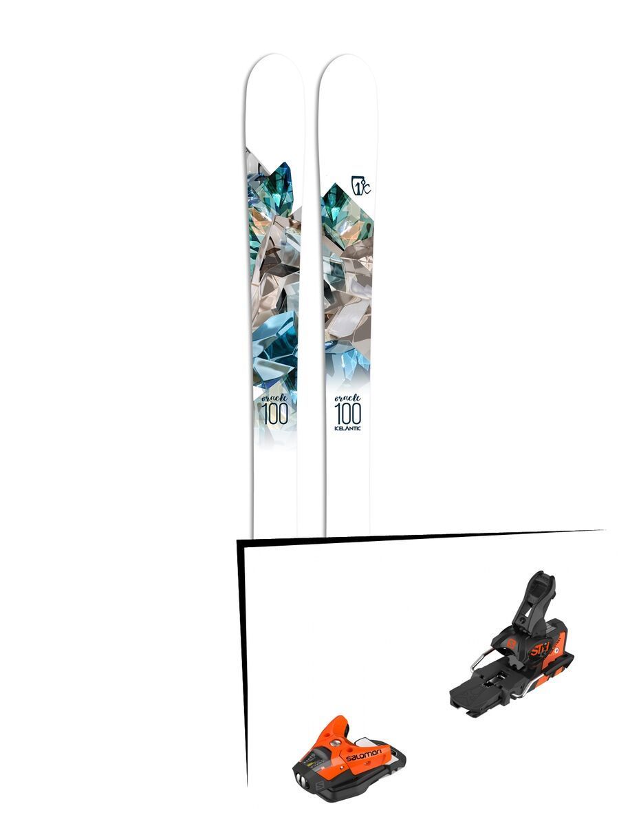 Set: Icelantic Oracle 100 2017 + Salomon STH2 WTR 13 (2212356) - Bild 1