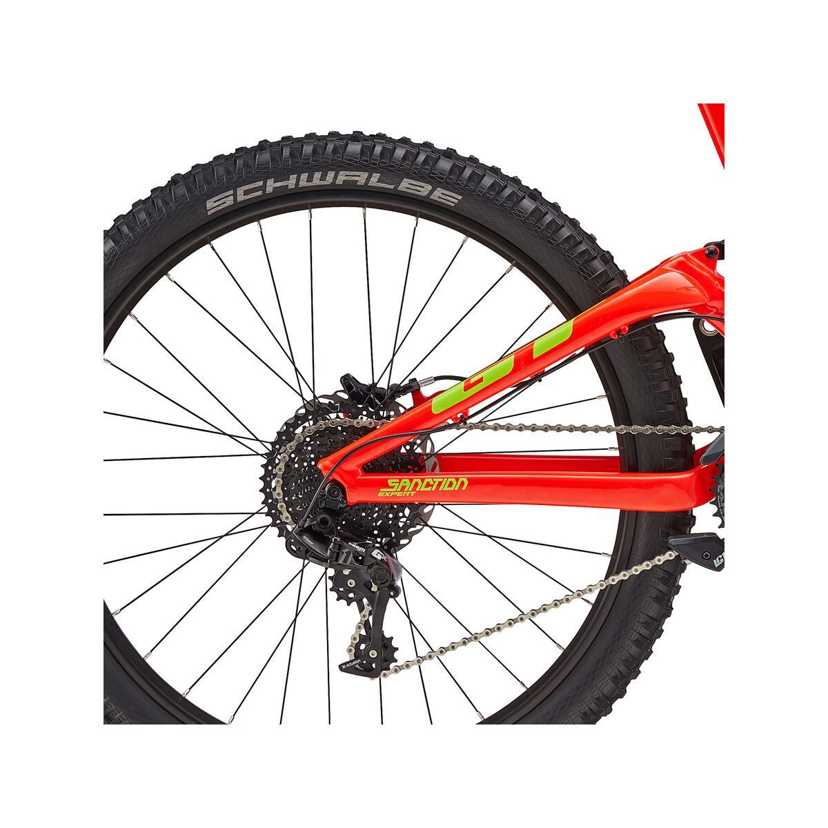 GT Sanction Expert, neon red & nuclear yellow - Bild 4