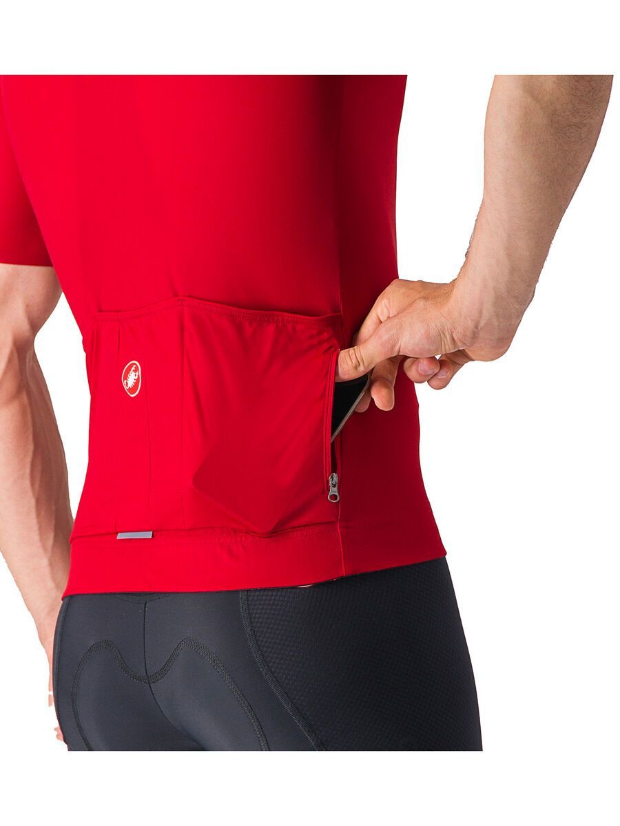 Castelli Elements Jersey, rich red - Bild 6