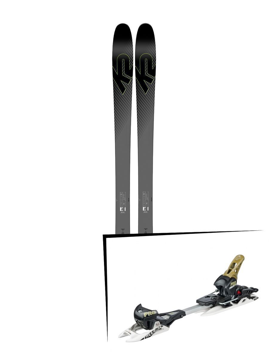 Set: K2 SKI Pinnacle 95Ti 2019 + Fritschi Diamir Freeride Pro schwarz/oliv - Bild 1