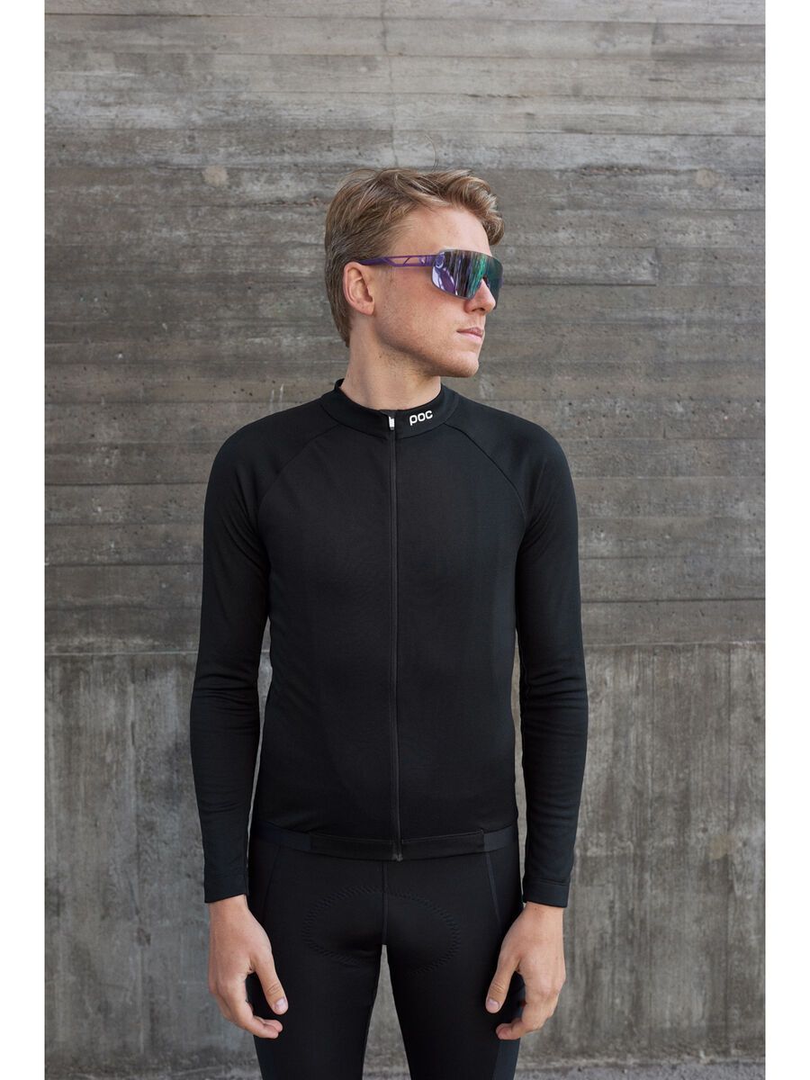 POC M's Thermal Lite LS Jersey, uranium black - Bild 3