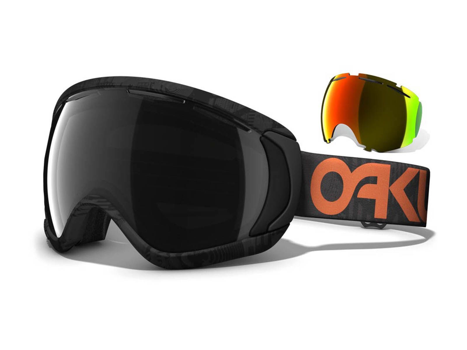 Oakley Canopy Core Account Exclusive, Factory Pilot Bunker Black/Fire Iridium & Dark Grey - Bild 1
