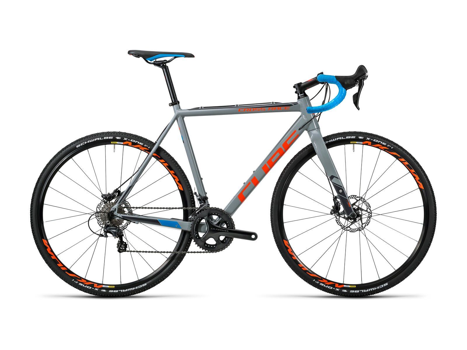 Cube Cross Race SL, grey´n´flashorange - Bild 1