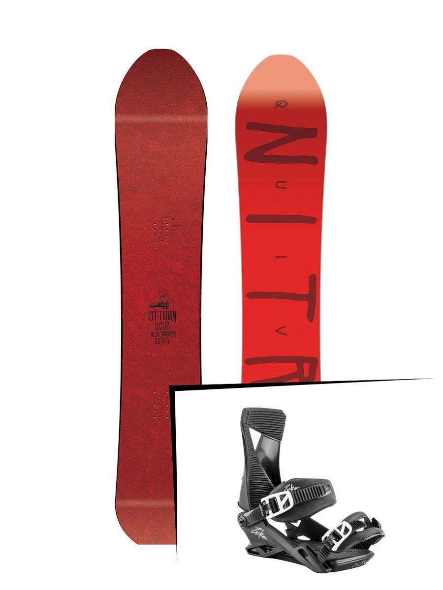 Set: Nitro Quiver Fusion 2019 + Nitro Zero dark night - Bild 1