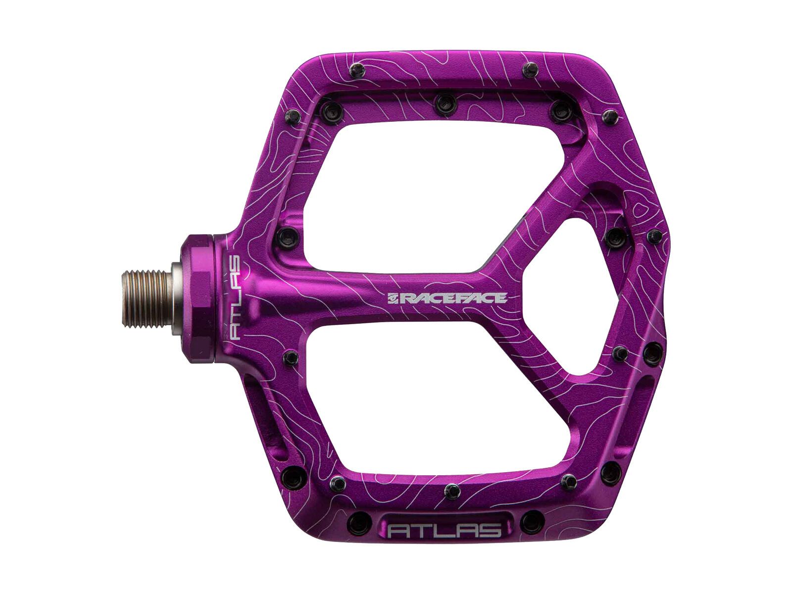 Race Face Atlas Pedals, purple - Bild 2