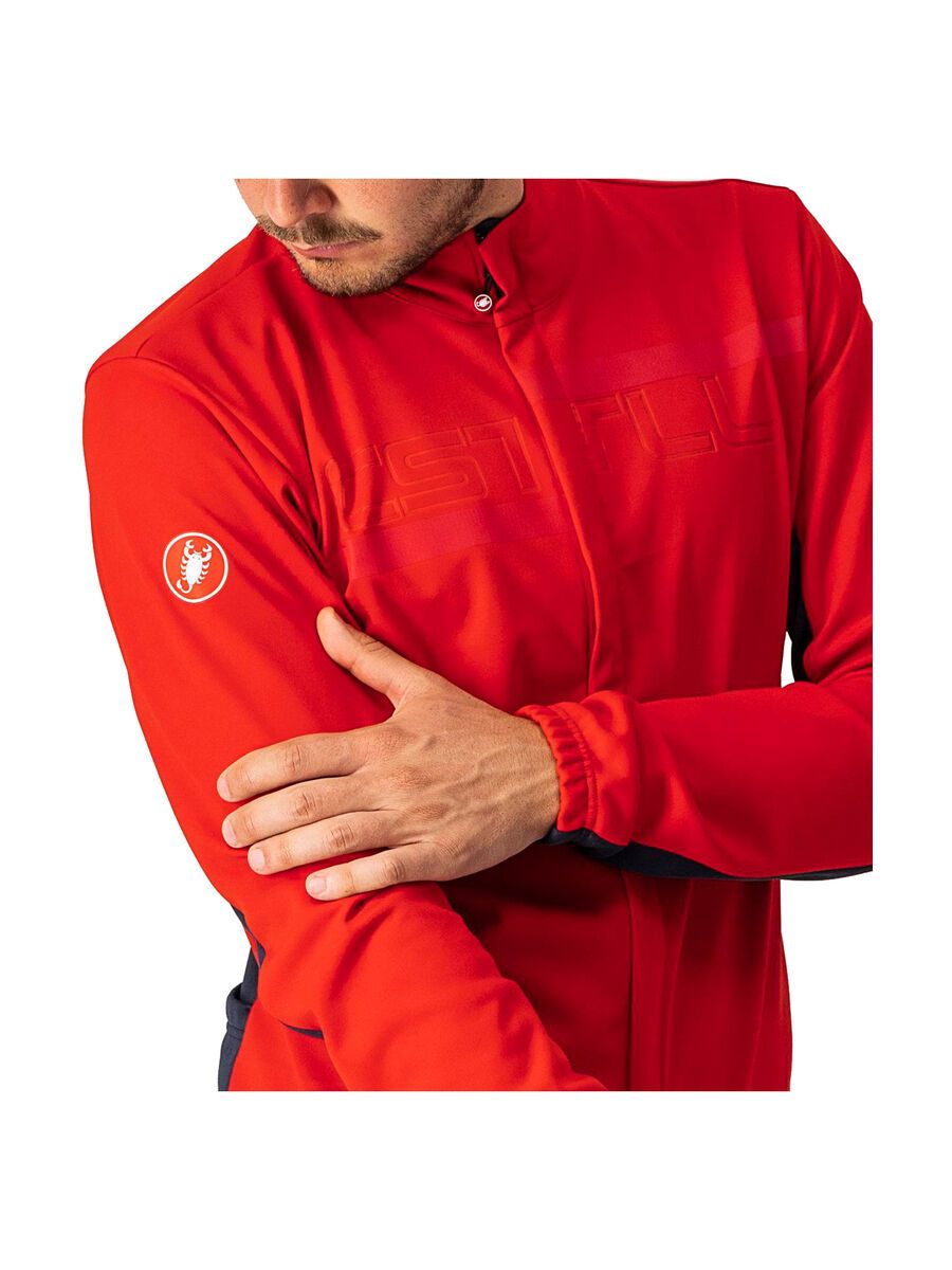 Castelli Transition 2 Jacket, red/savile blue-red reflex - Bild 5