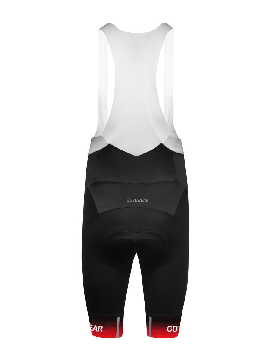 GOREWEAR C5 Fade Bib Shorts+, black/fireball - Bild 3