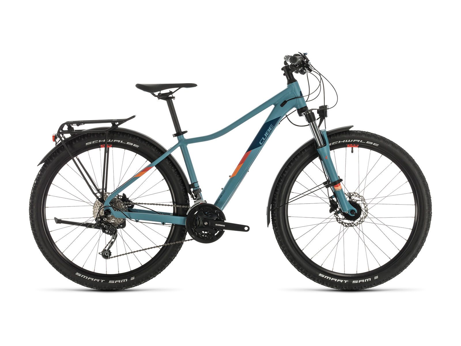 Cube Access WS Pro Allroad 29, greyblue´n´apricot - Bild 1