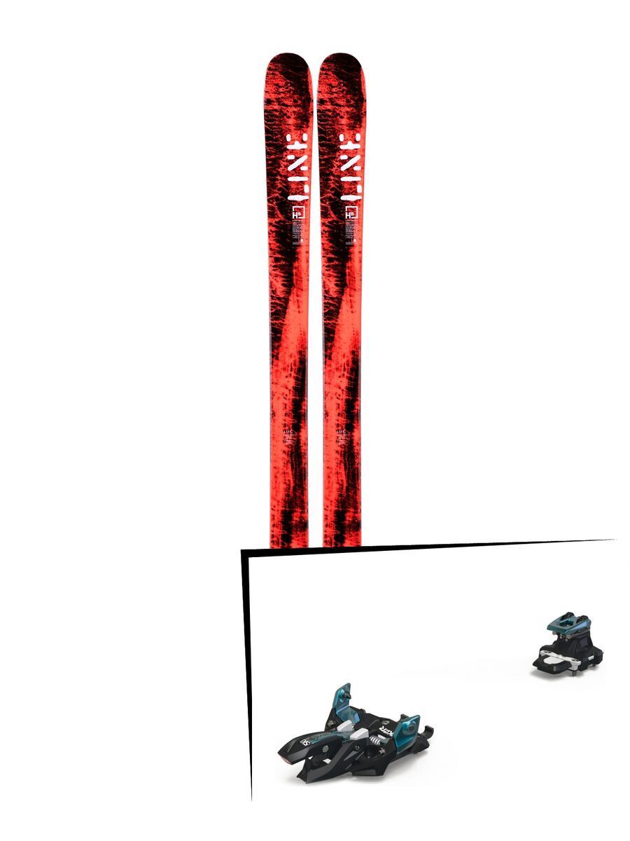 Set: Line Honey Badger 2019 + Marker Alpinist 9 black/turquoise - Bild 1