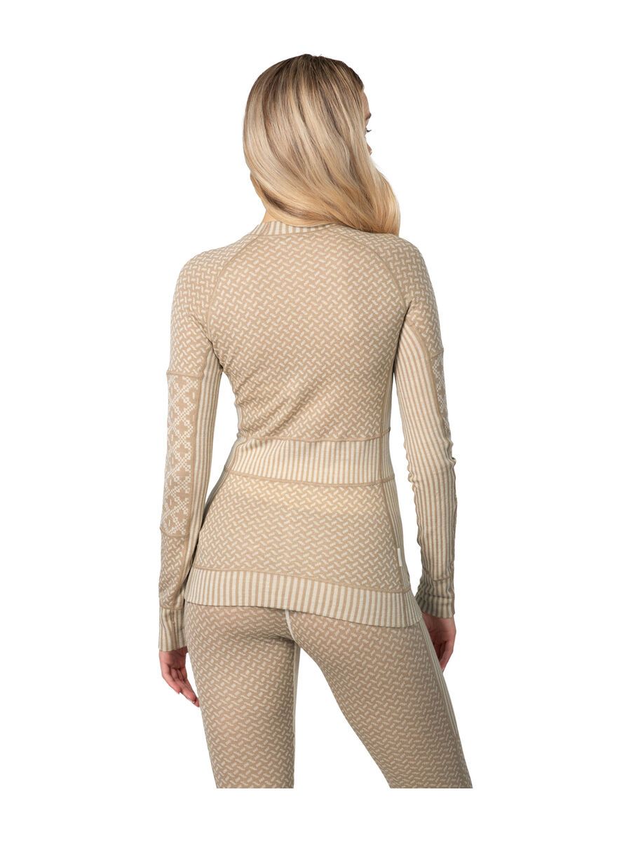 Kari Traa Smekker Long Sleeve, mocha - Bild 4