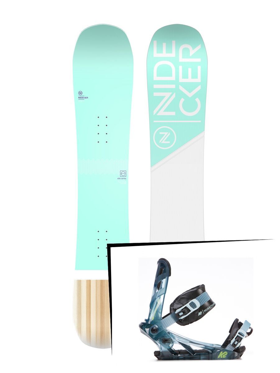Set: Nidecker Elle 2019 + K2 Hurrithane (1919531S) - Bild 1