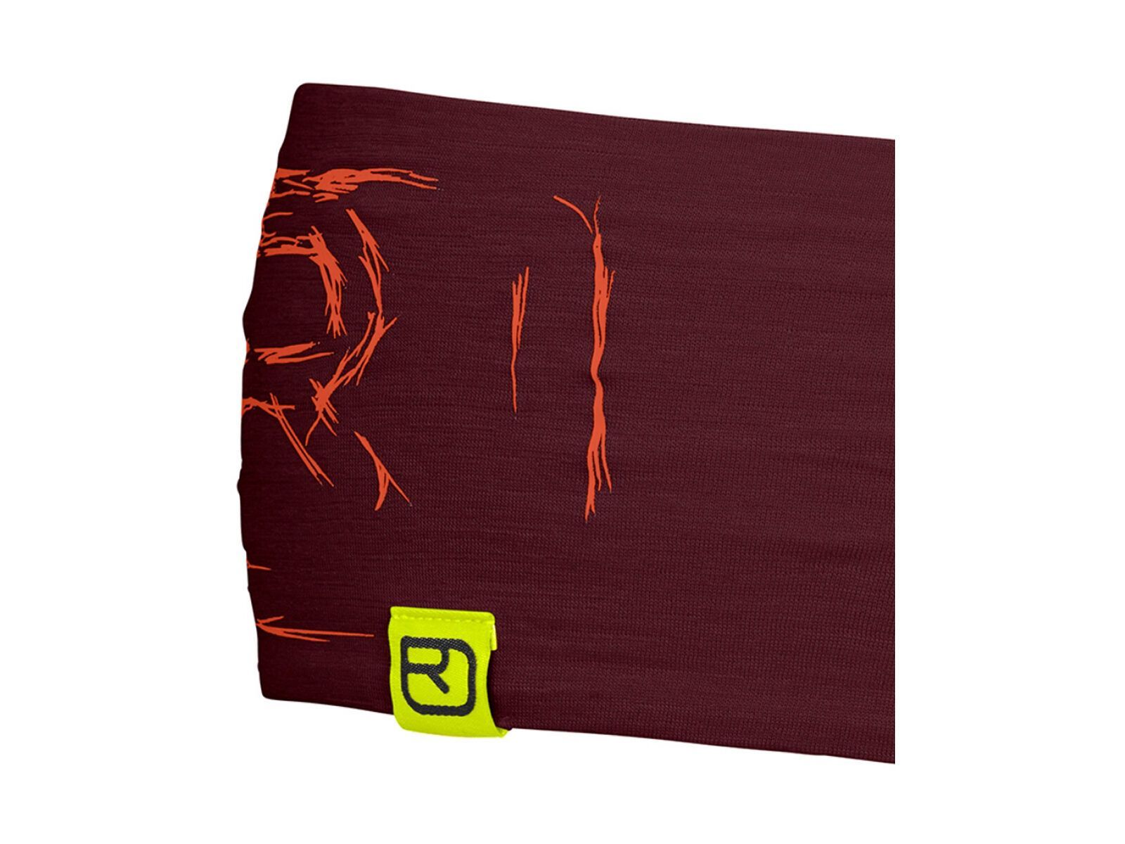 Ortovox 120 Merino Tec Logo Headband, winetasting - Bild 2