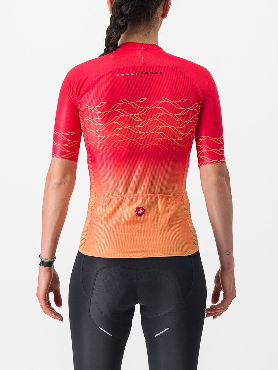 Castelli Climber's 2.0 W Jersey, hibiscus/soft orange - Bild 3