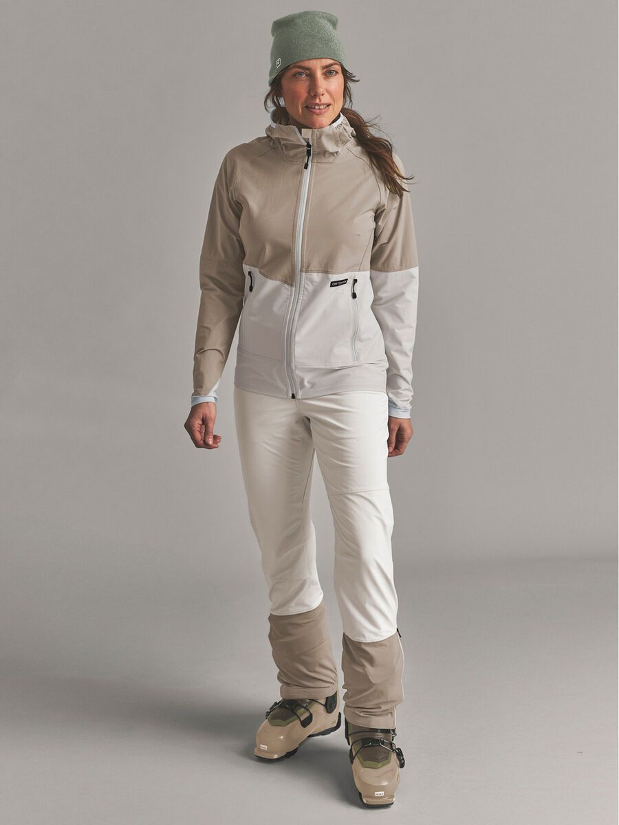Ortovox Venet Softshell Pants W, white tea - Bild 3