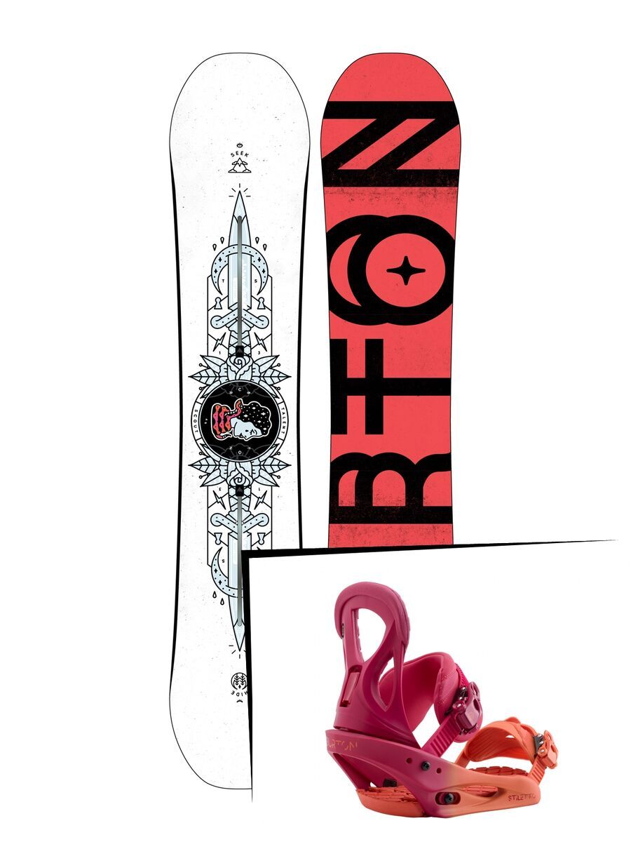 Set: Burton Talent Scout 2019 +  Stiletto (2218489S) - Bild 1