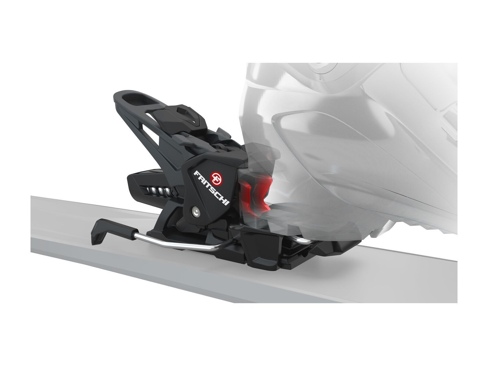 Fritschi Tecton 13 - 100 mm, ice-blue/yellow green/black - Bild 12