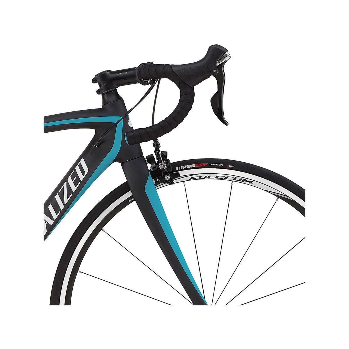 Specialized Amira SL4 Elite CEN, satin carbon/turquoise/white - Bild 5