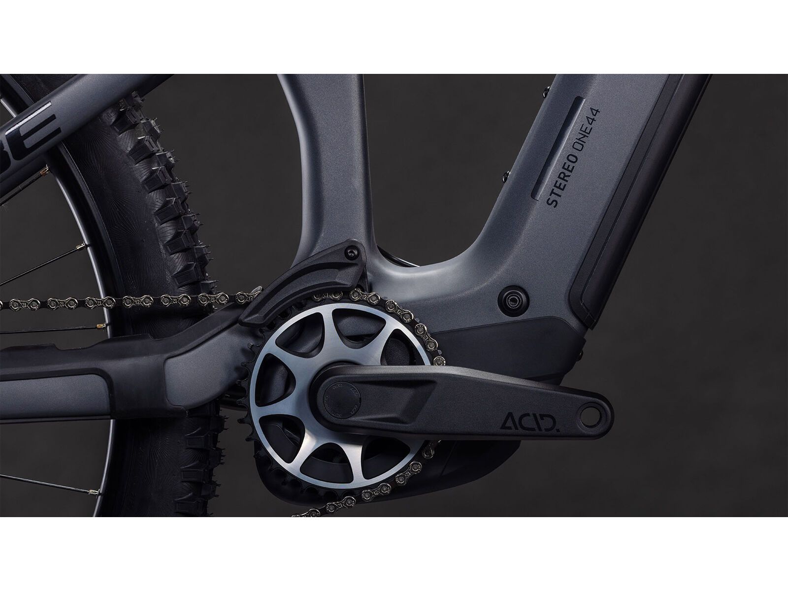 Cube Stereo Hybrid One44 HPC SLX 800 27.5, slabgrey´n´orange - Bild 4