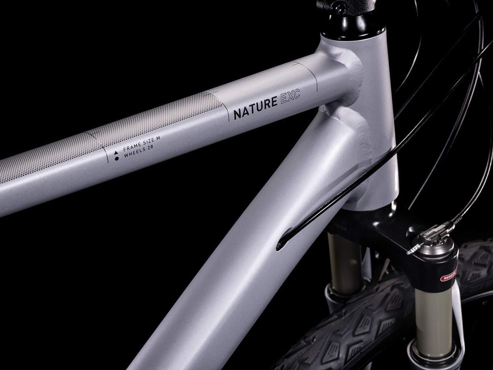 Cube Nature EXC, polarsilver´n´black - Bild 2