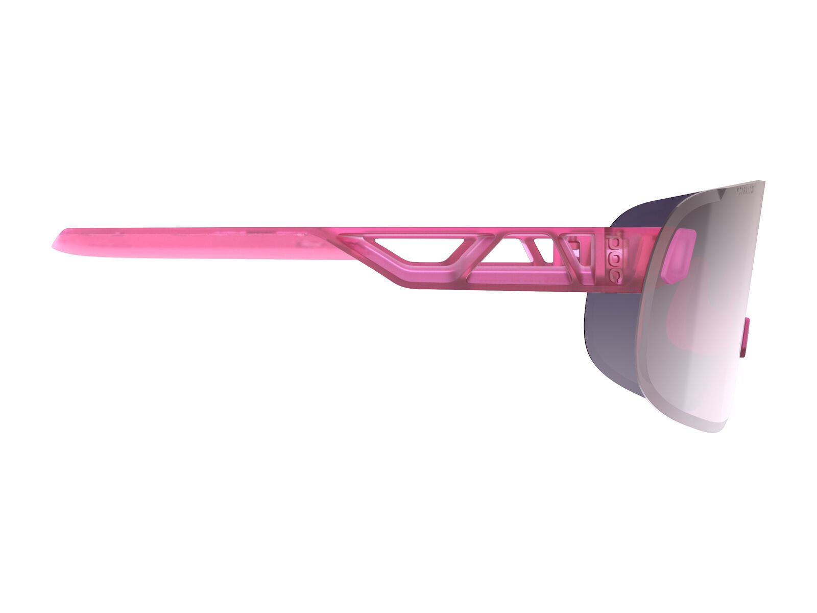 POC Elicit, Clarity Road Silver / actinium pink transl. - Bild 3