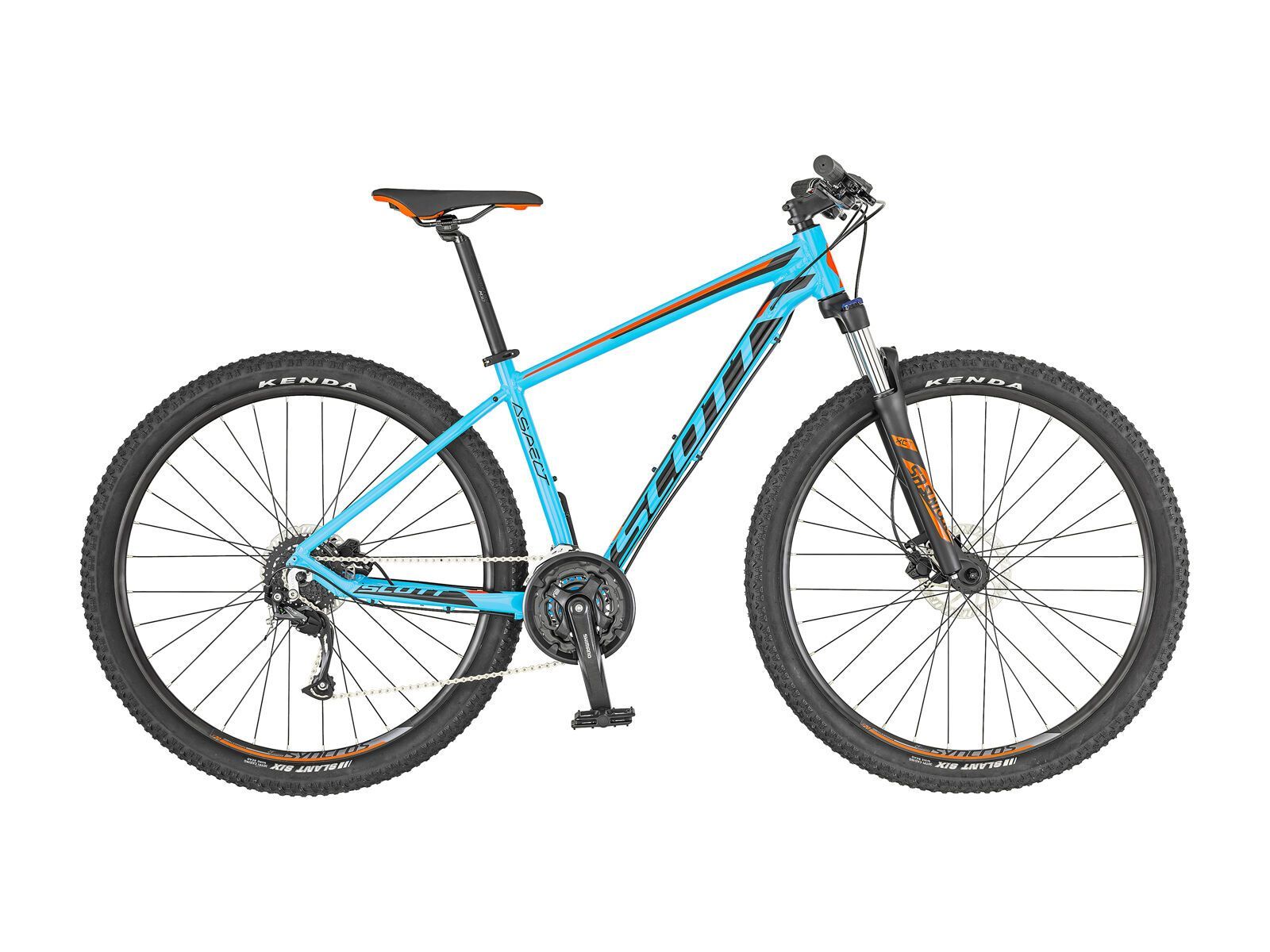 Scott Aspect 750, light blue/red - Bild 1
