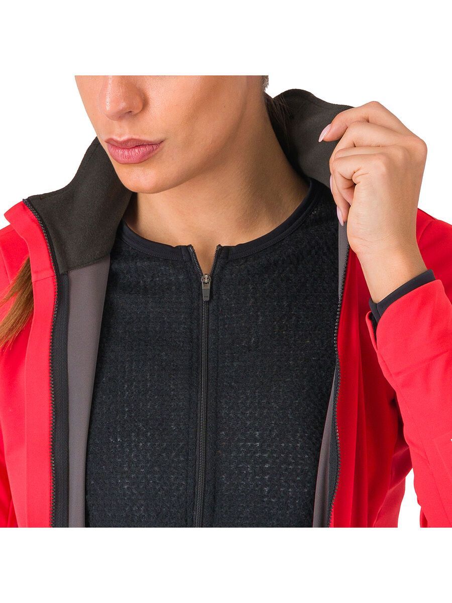 Castelli Alpha 150 W Jacket, hibiscus/black - Bild 3