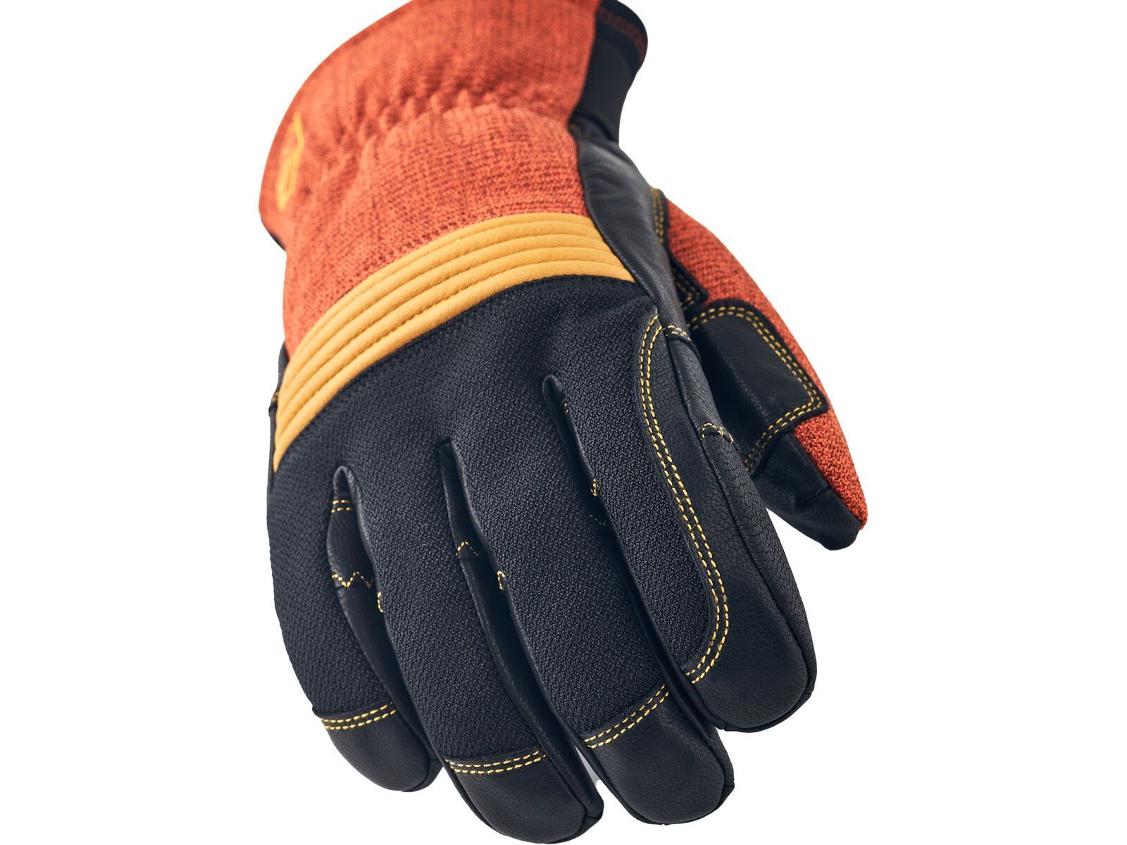 Hestra Couloir 5 Finger, brick red/black - Bild 3