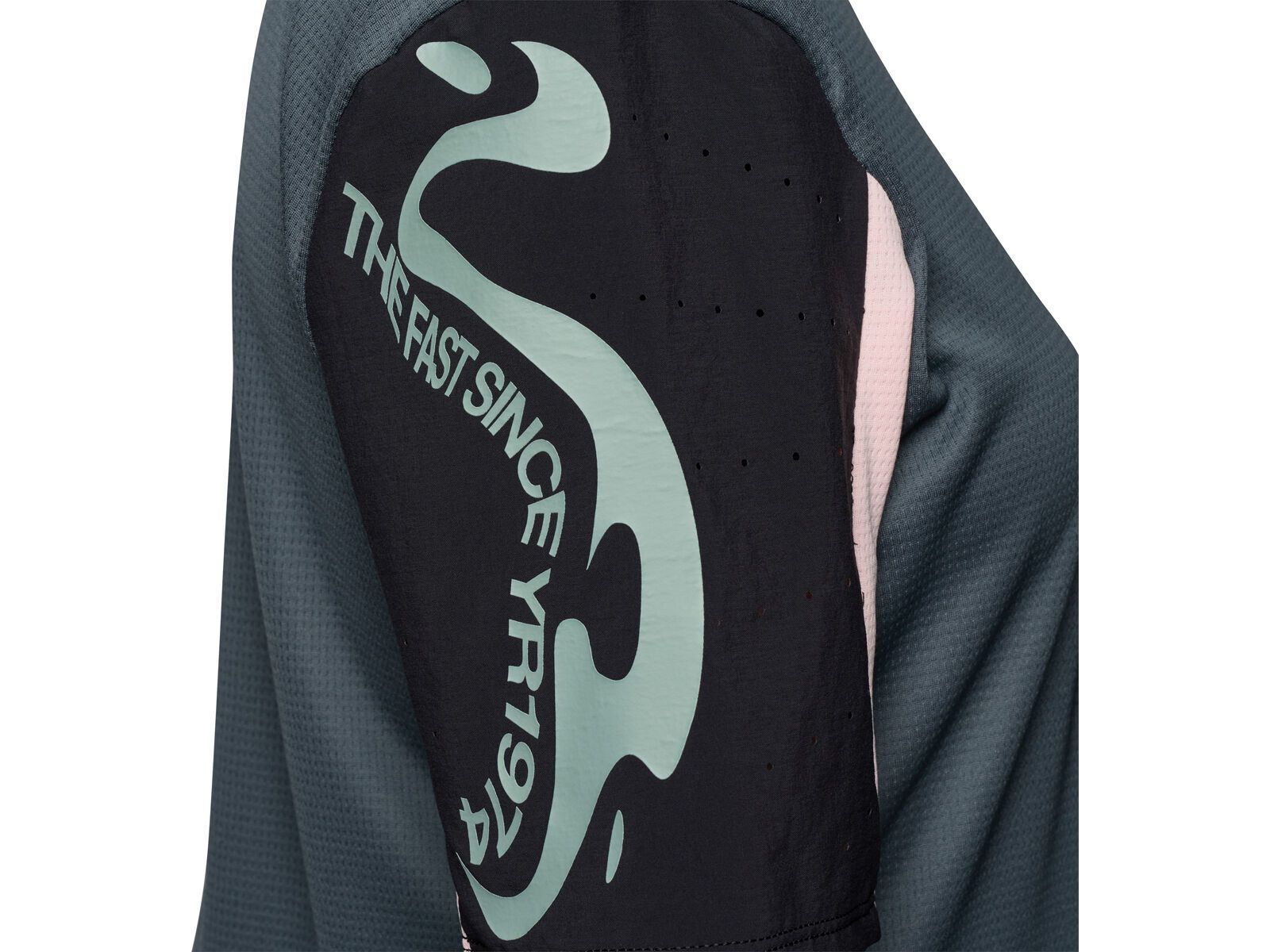 Fox Womens Defend Short Sleeve Jersey Creation, deep cobalt - Bild 4