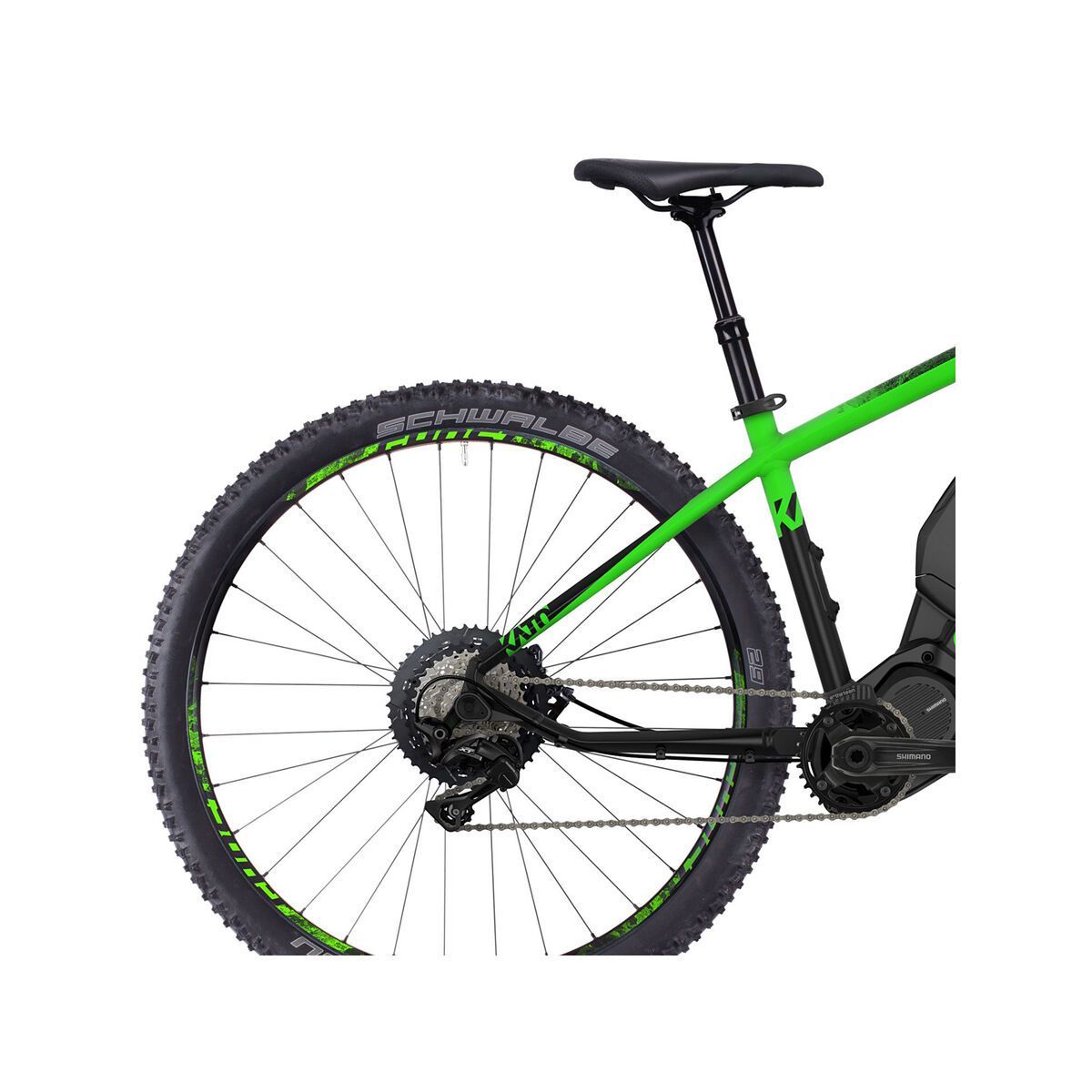 Ghost Hybride Kato S4.9 AL, neon green/night black - Bild 6