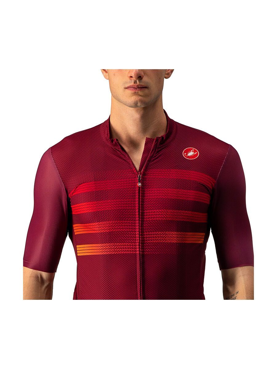 Castelli Endurance Pro Jersey, bordeaux/red-orange - Bild 3