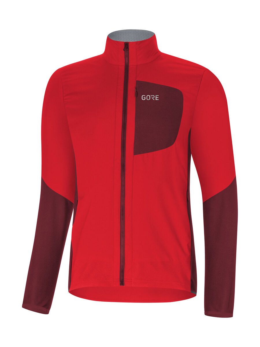 GOREWEAR C5 Gore Windstopper Isolierte Jacke, red/chestnut red - Bild 1