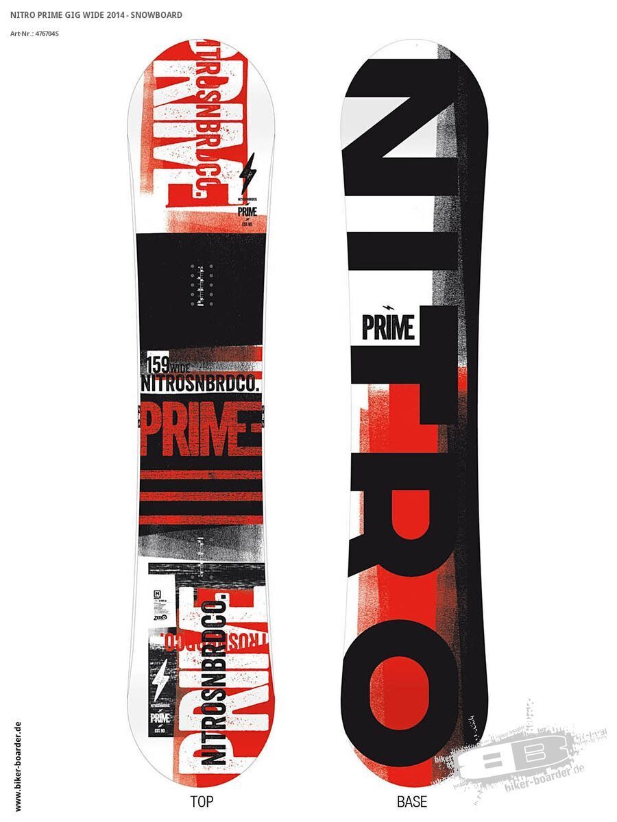 Set: Nitro Prime Gig Wide  + Burton Freestyle (493918S) - Bild 2