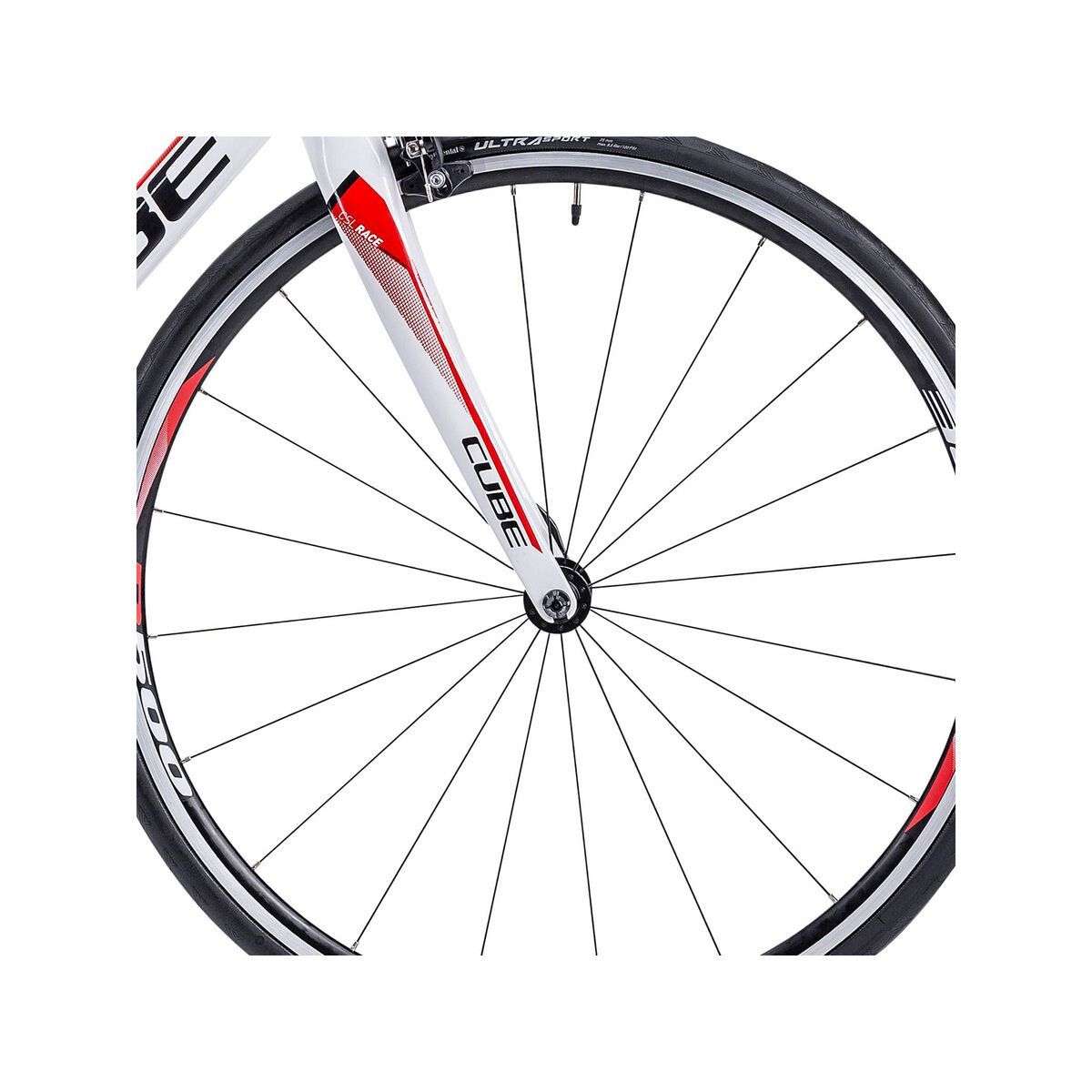 Cube Peloton Pro, white/red/black - Bild 2