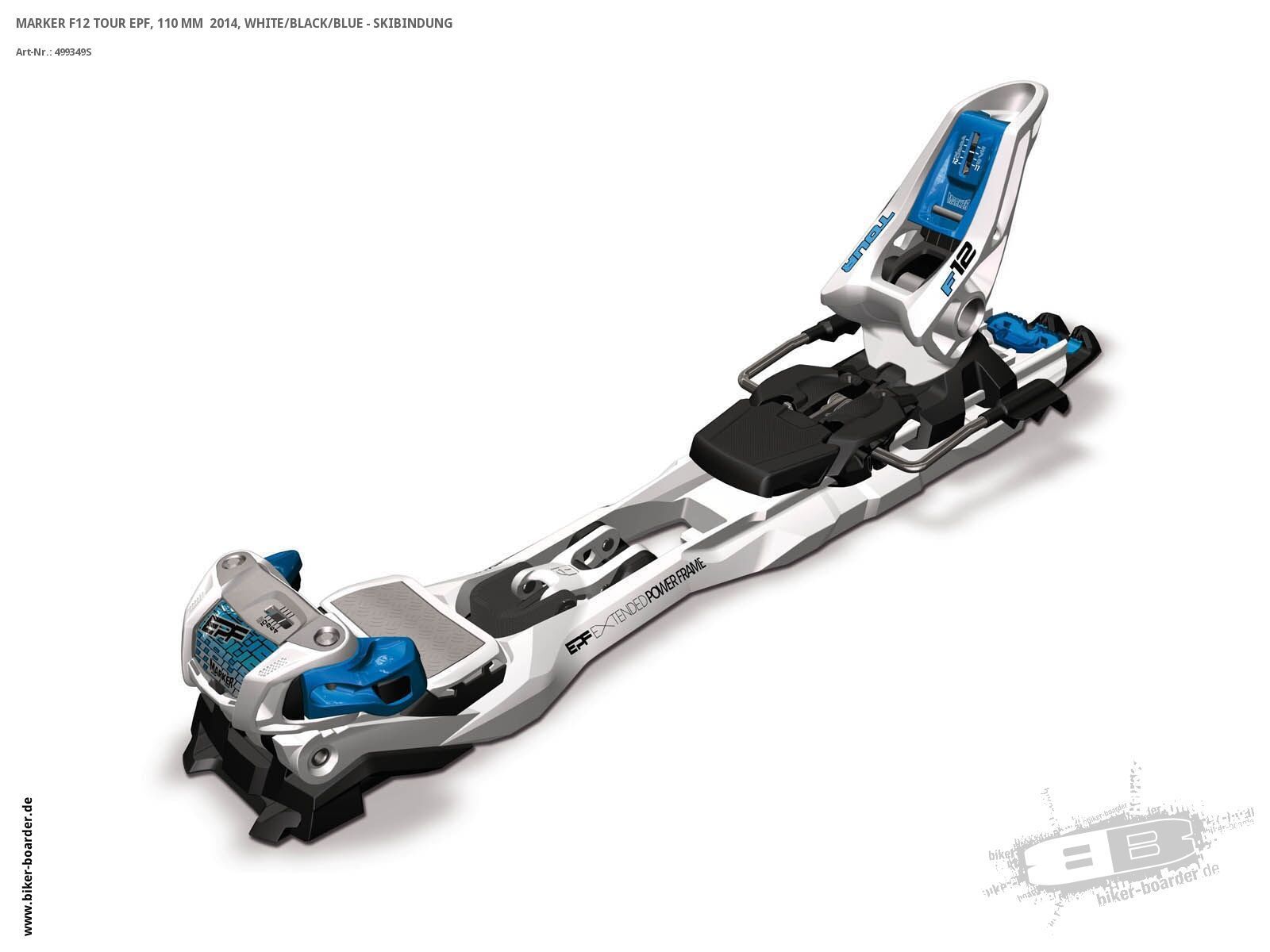 K2 SKI Set: SuperBright 90 2014 + Marker F12 Tour EPF - Bild 3