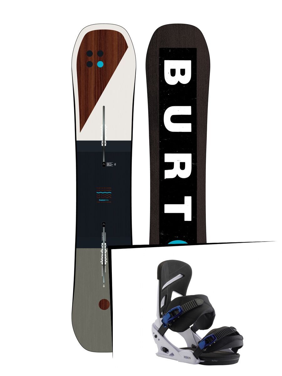 Set: Burton Custom Flying V 2019 +  Mission (1931064S) - Bild 1