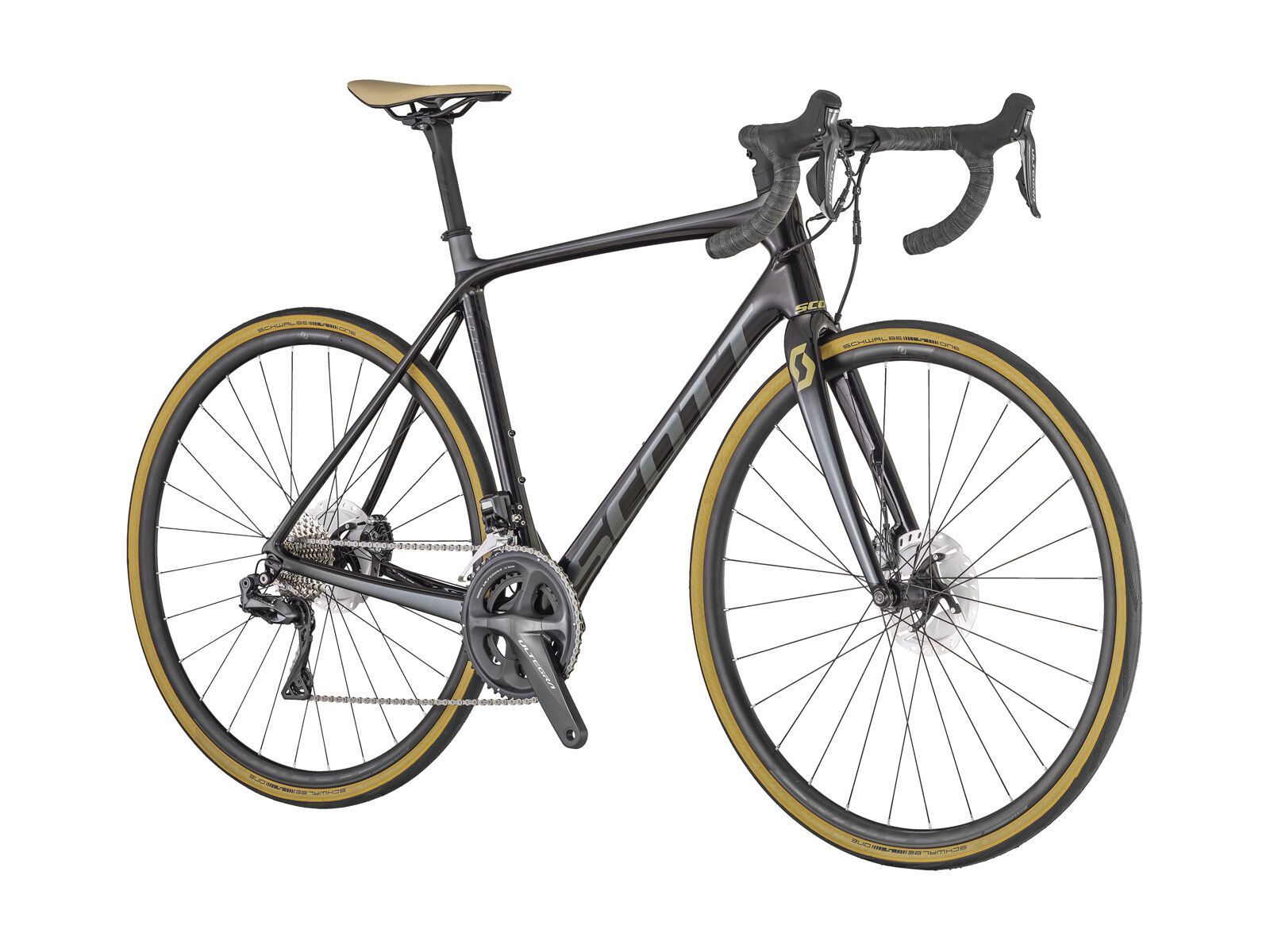 Scott Addict SE Disc, pearl black/tone dark grey/gold - Bild 2