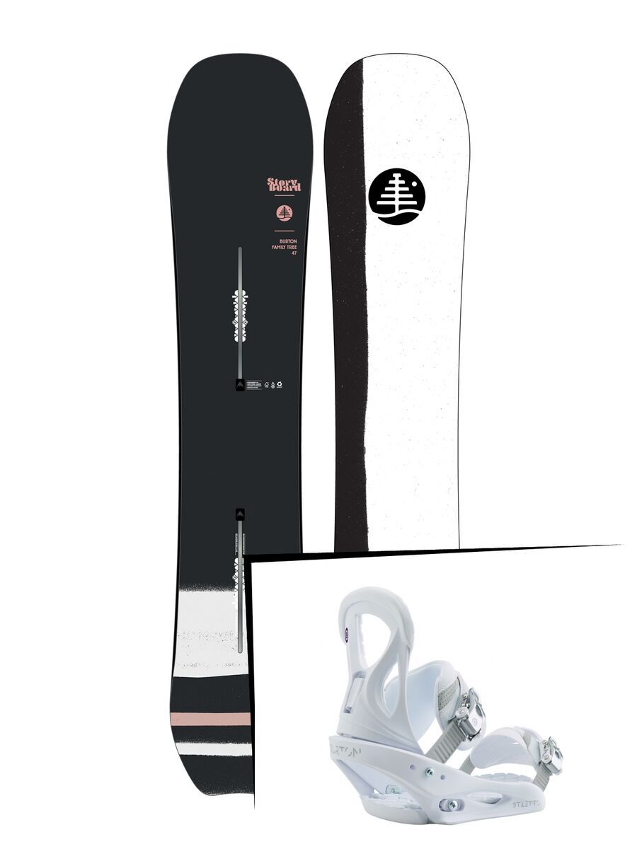 Set: Burton Family Tree Story Board 2019 +  Stiletto (2218486S) - Bild 1