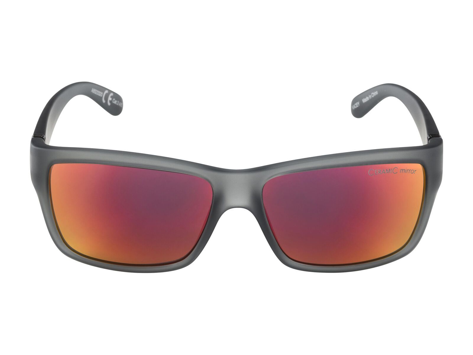 Alpina Kacey, cool grey matt/Lens: ceramic mirror red - Bild 3