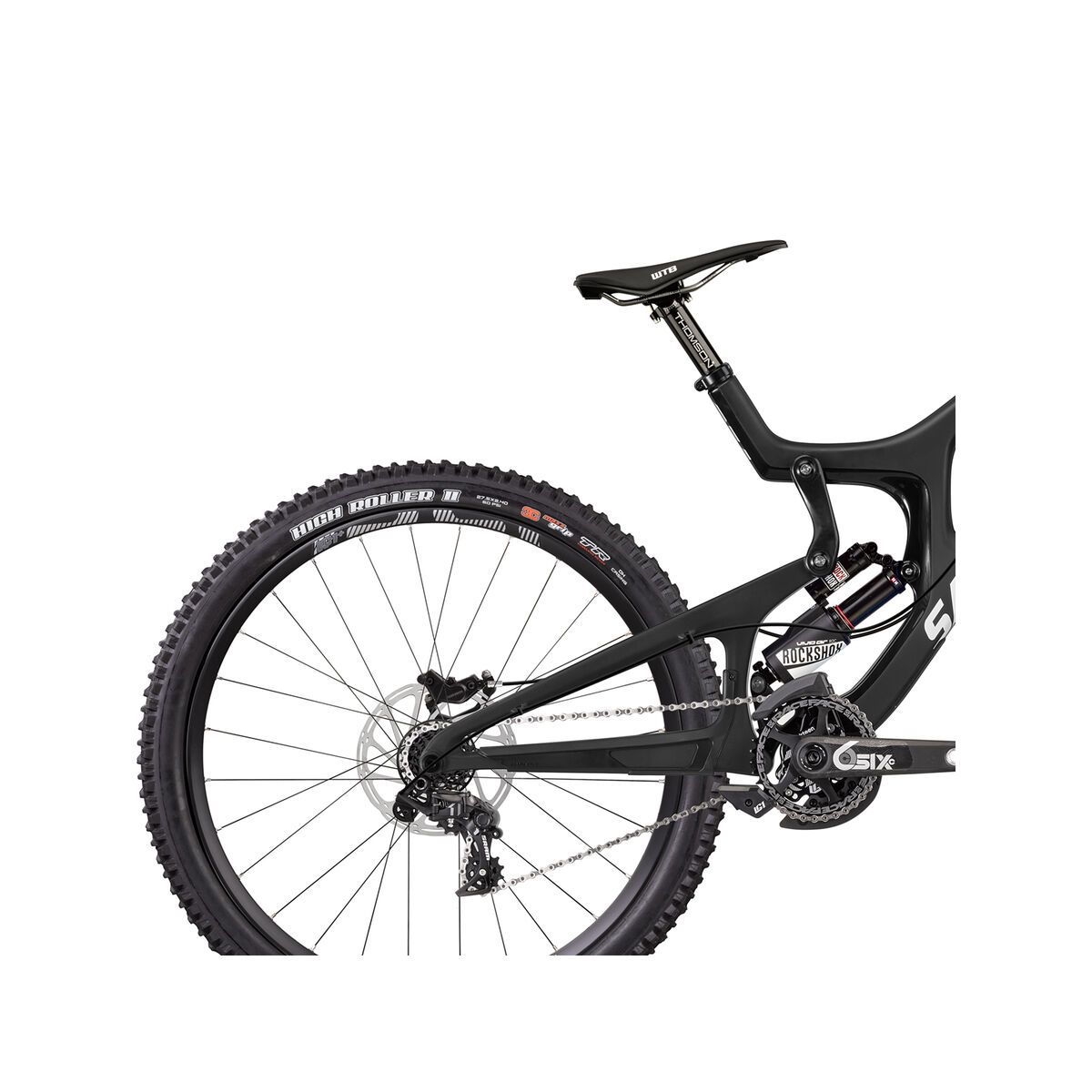 Santa Cruz V10 CC X01 RockShox Vivid Air, matte carbon and white - Bild 6