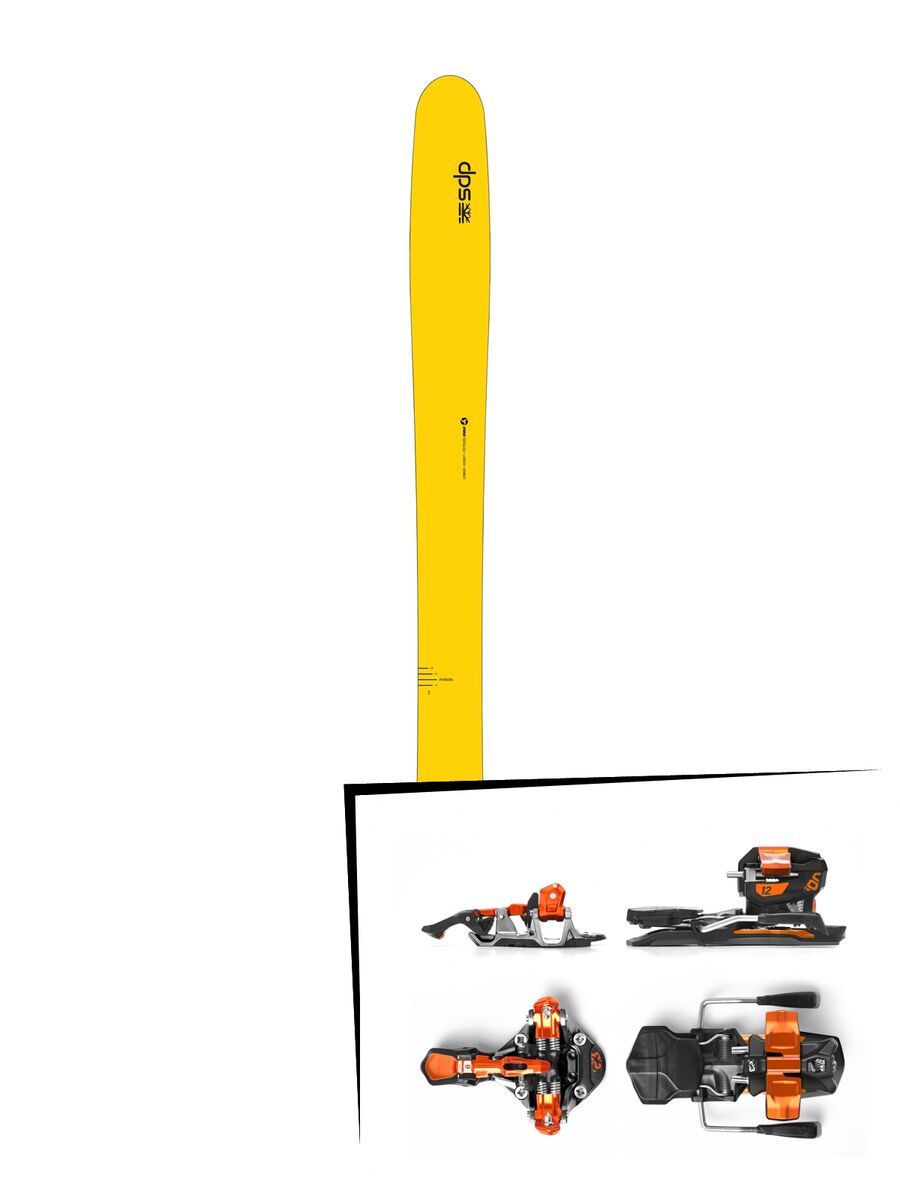 Set: DPS Skis Wailer 112 RP2 Hybrid 2016 + G3 Ion 12 115 mm 2017 - Skiset - Bild 1