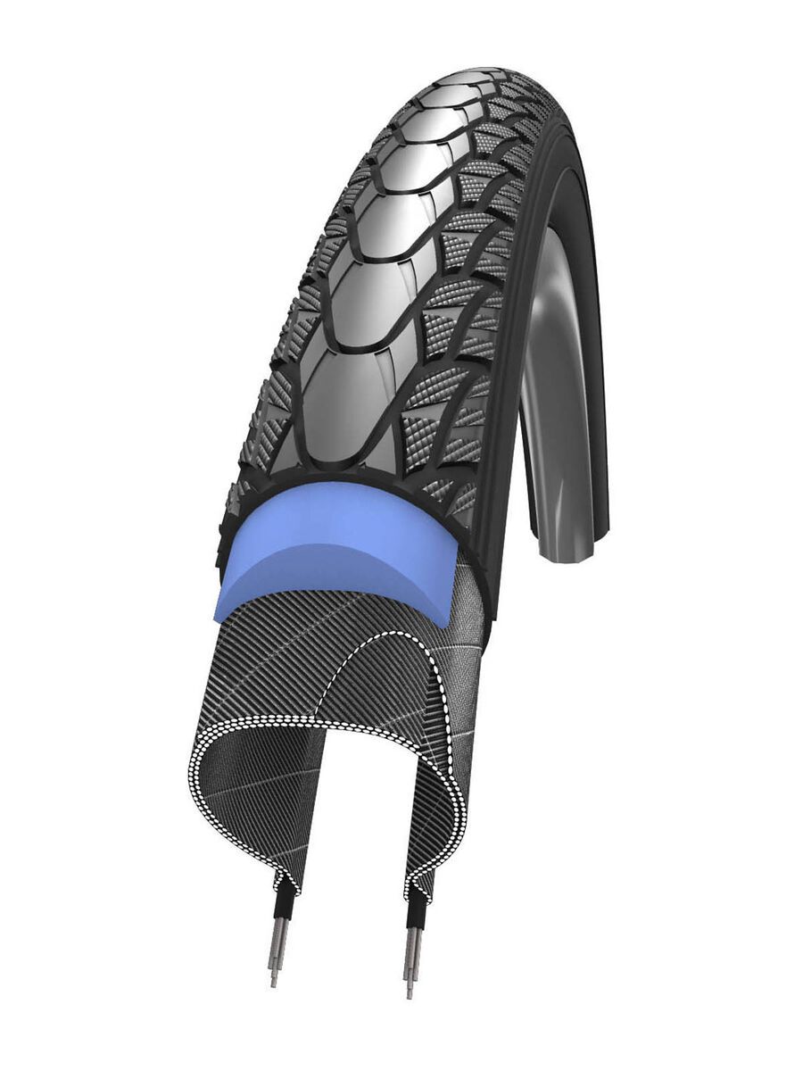 Schwalbe Marathon Plus, Performance, 28 Zoll, Black-Reflex - Bild 2