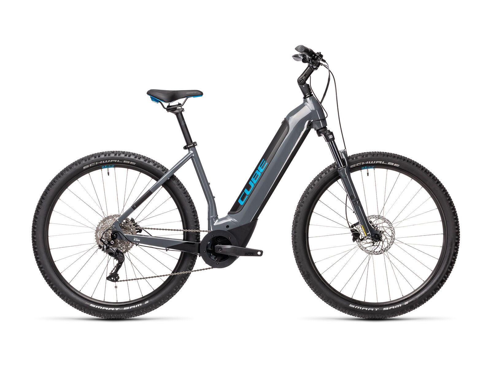 Cube Nuride Hybrid Pro 500, grey´n´blue - Bild 1